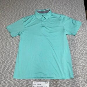 No brand Men's Medium Mint Green Polo Shirt. SKU-B99#menswear